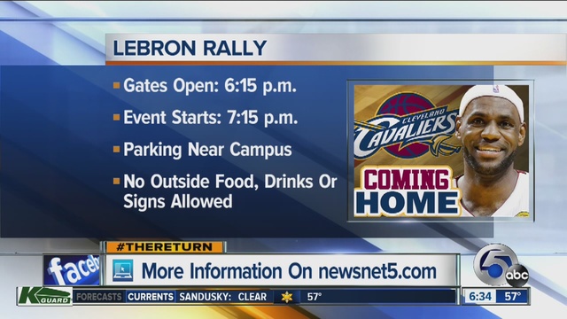 LeBron Rally