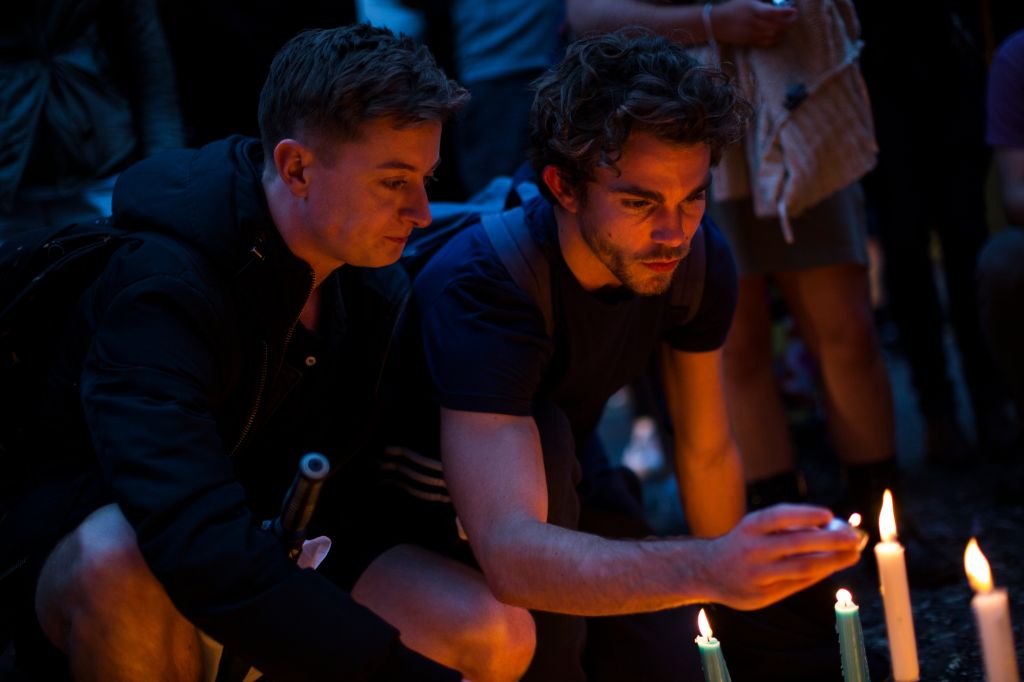 A Vigil Is Held In Soho For The Victims Of The Orlando Gay Club Shootings