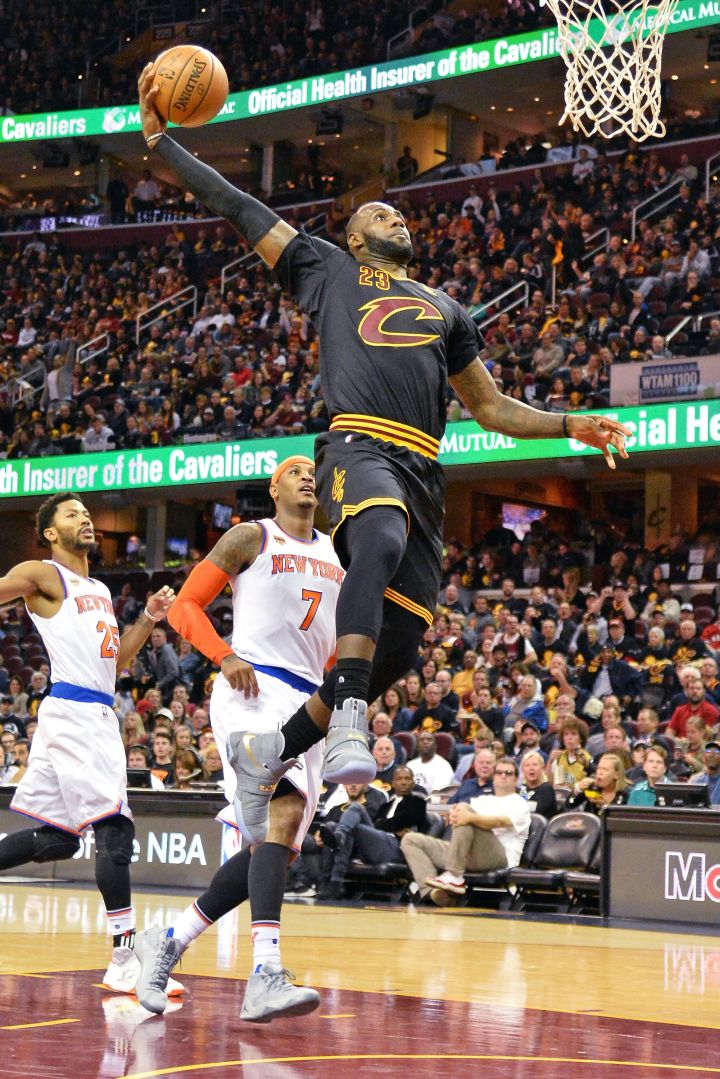 New York Knicks v Cleveland Cavaliers
