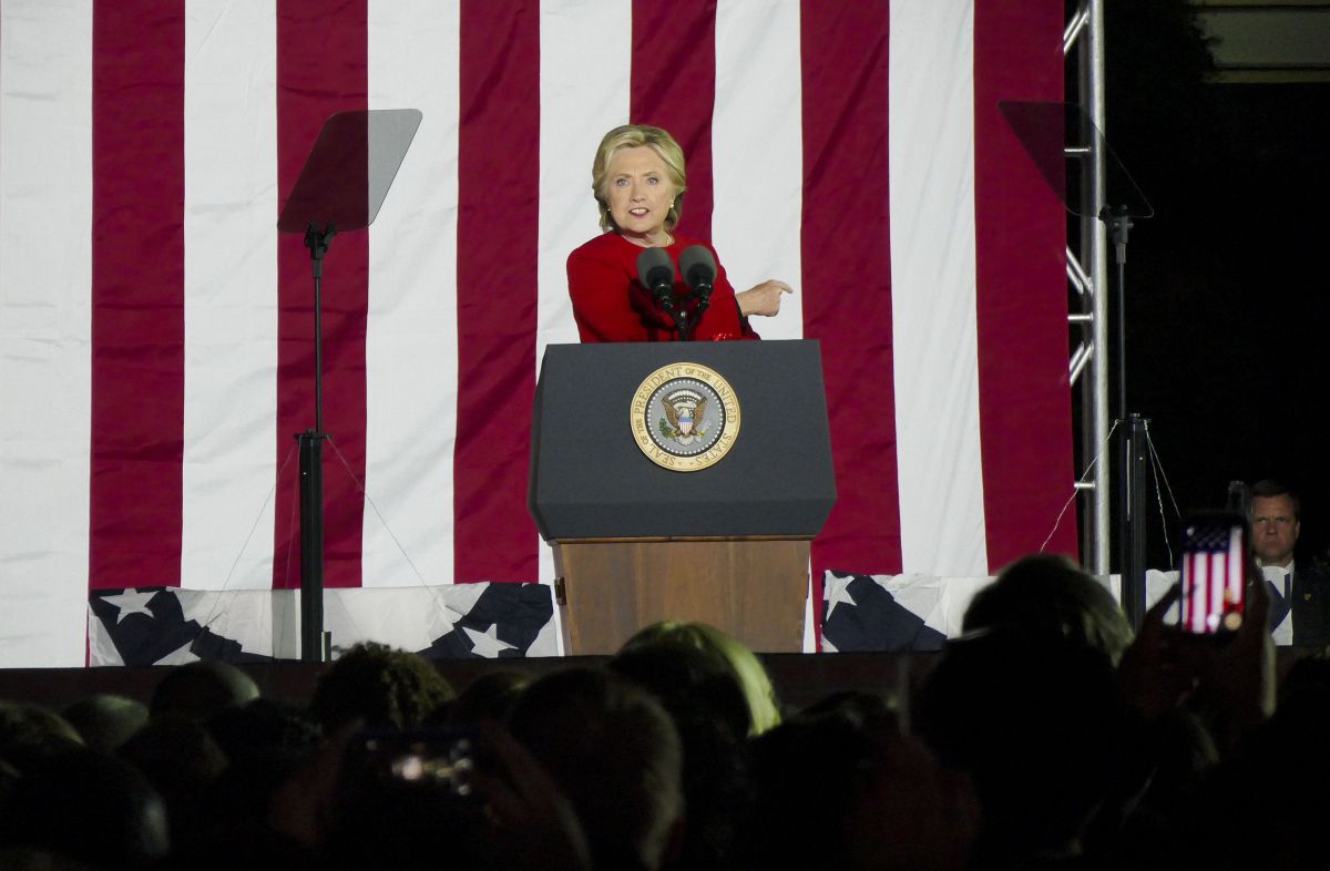 Hillary Clinton's rally in Philadelphia