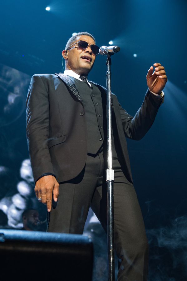 Maxwell & Mary J. Blige Performs At Le Zenith In Paris