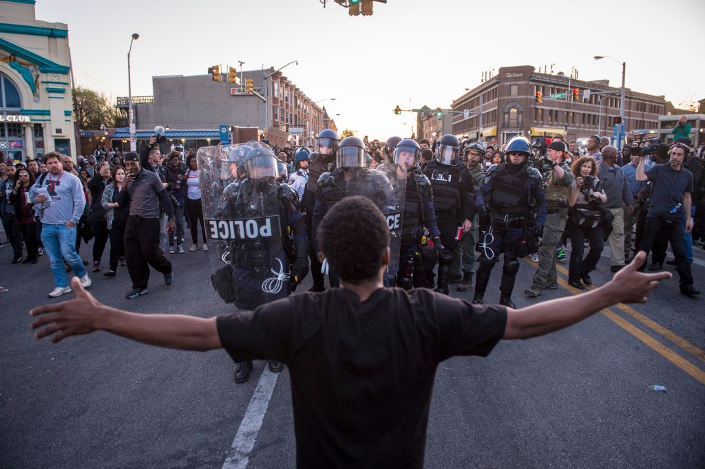 Freddie Gray Protestors