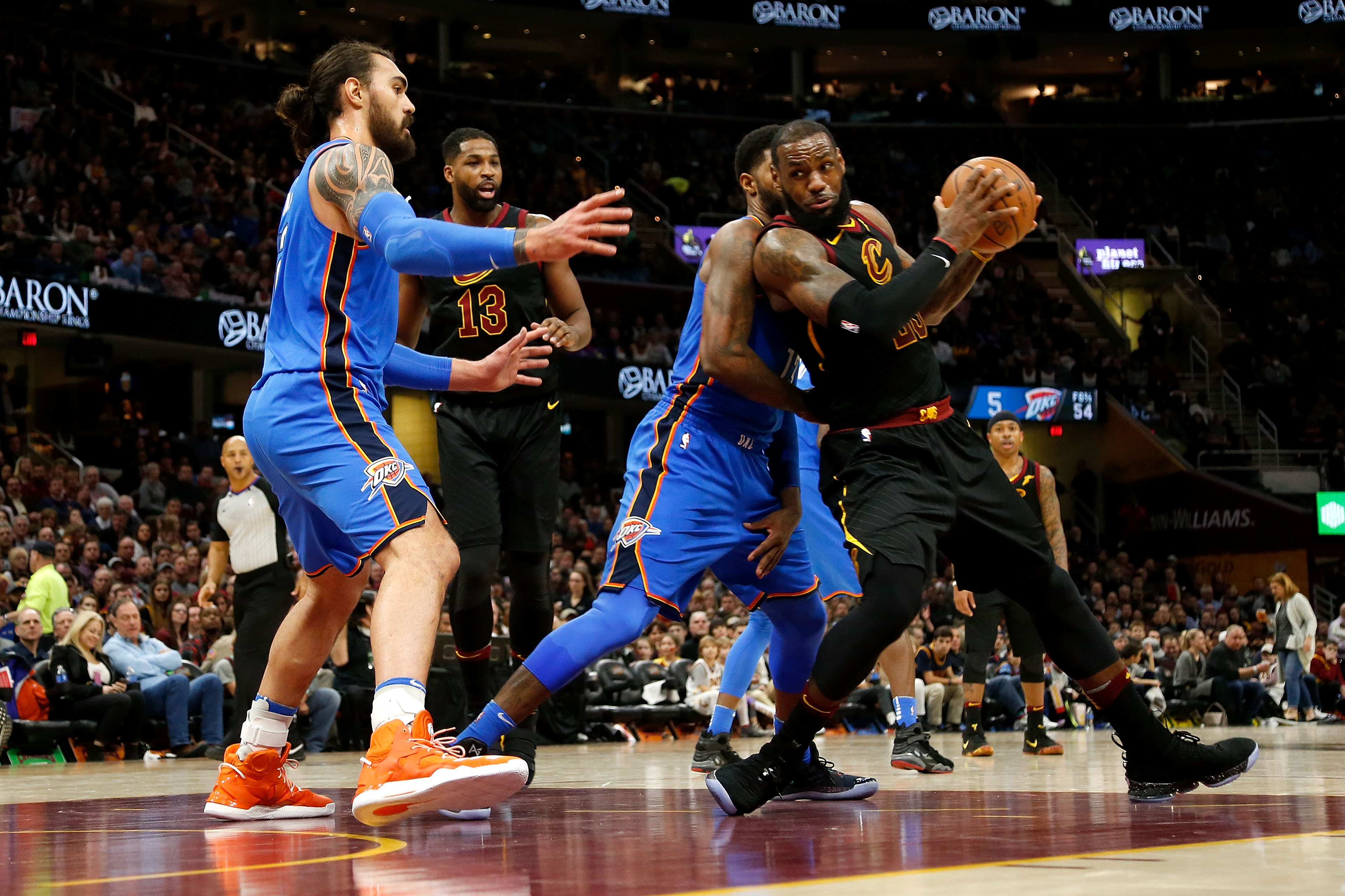Oklahoma City Thunder v Cleveland Cavaliers