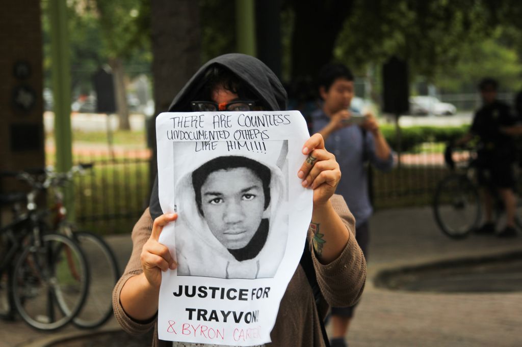 Justice for Trayvon Rally in Austin, Texas