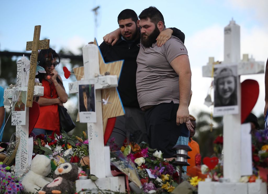 Florida Town Of Parkland In Mourning, After Shooting At Marjory Stoneman Douglas High School Kills 17