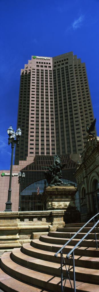 200 Public Square building on Public Square, Cleveland, Ohio, USA