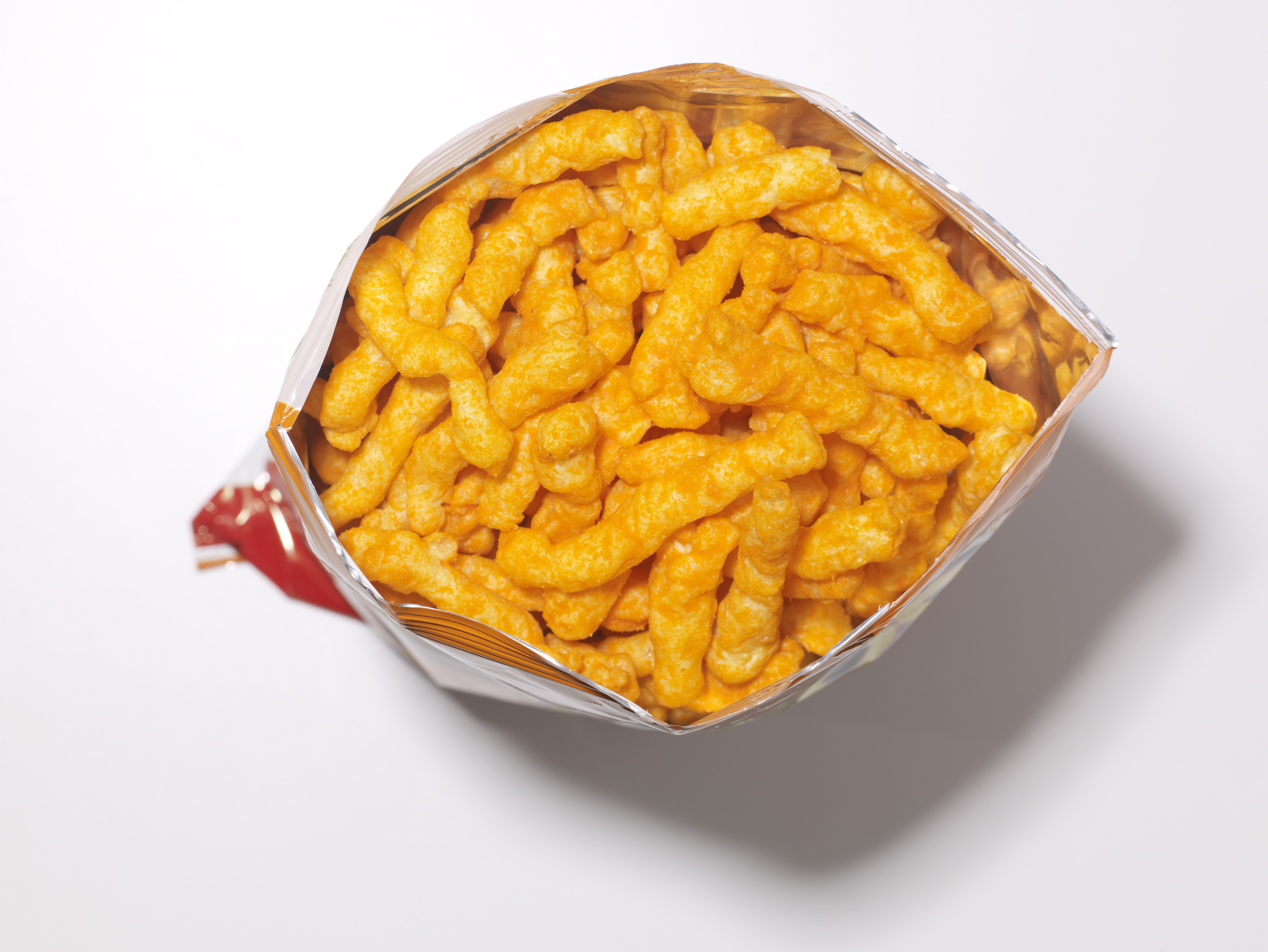 Bag of Cheese Puffs