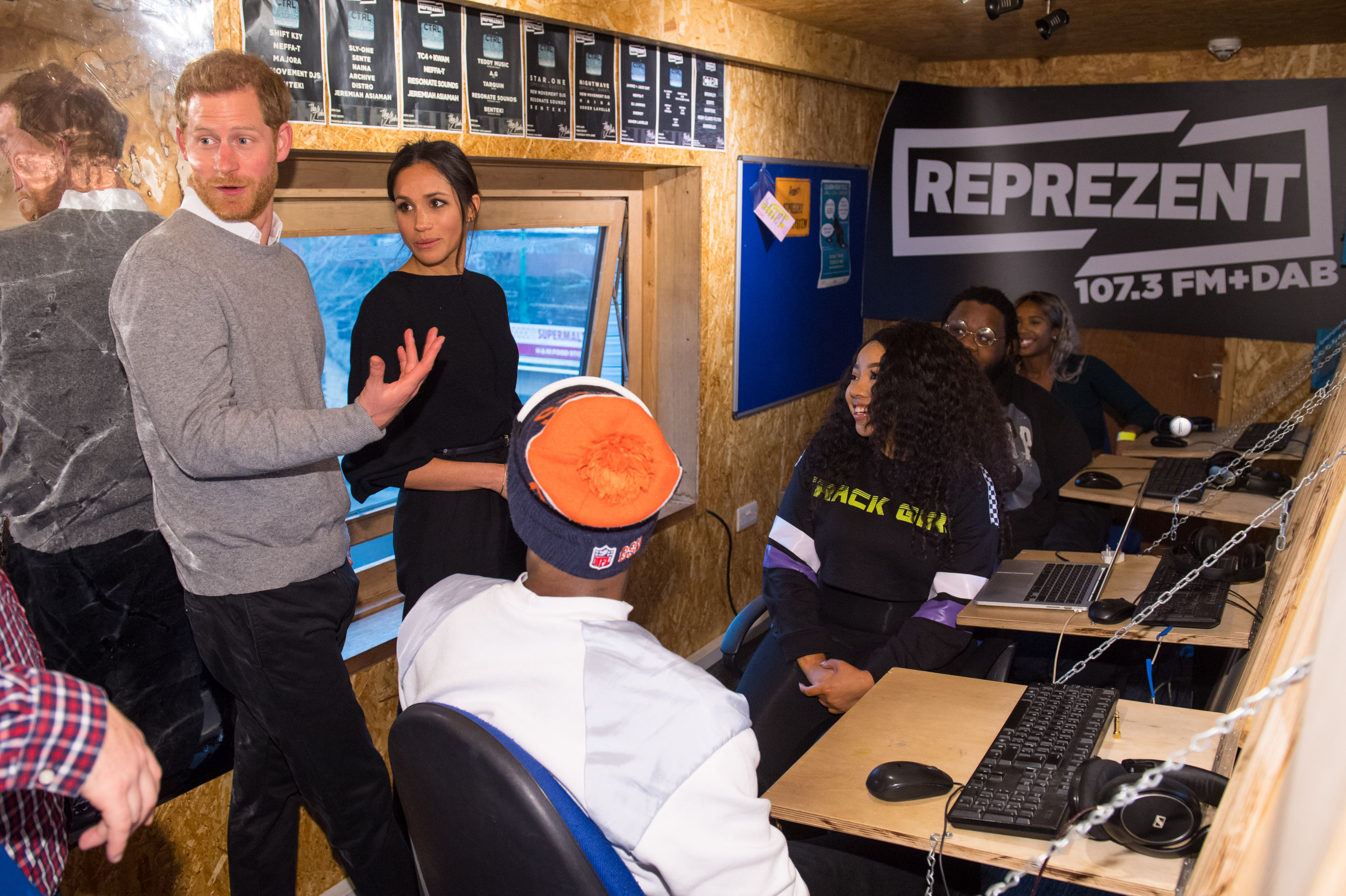 Prince Harry and Meghan Markle Visit Reprezent
