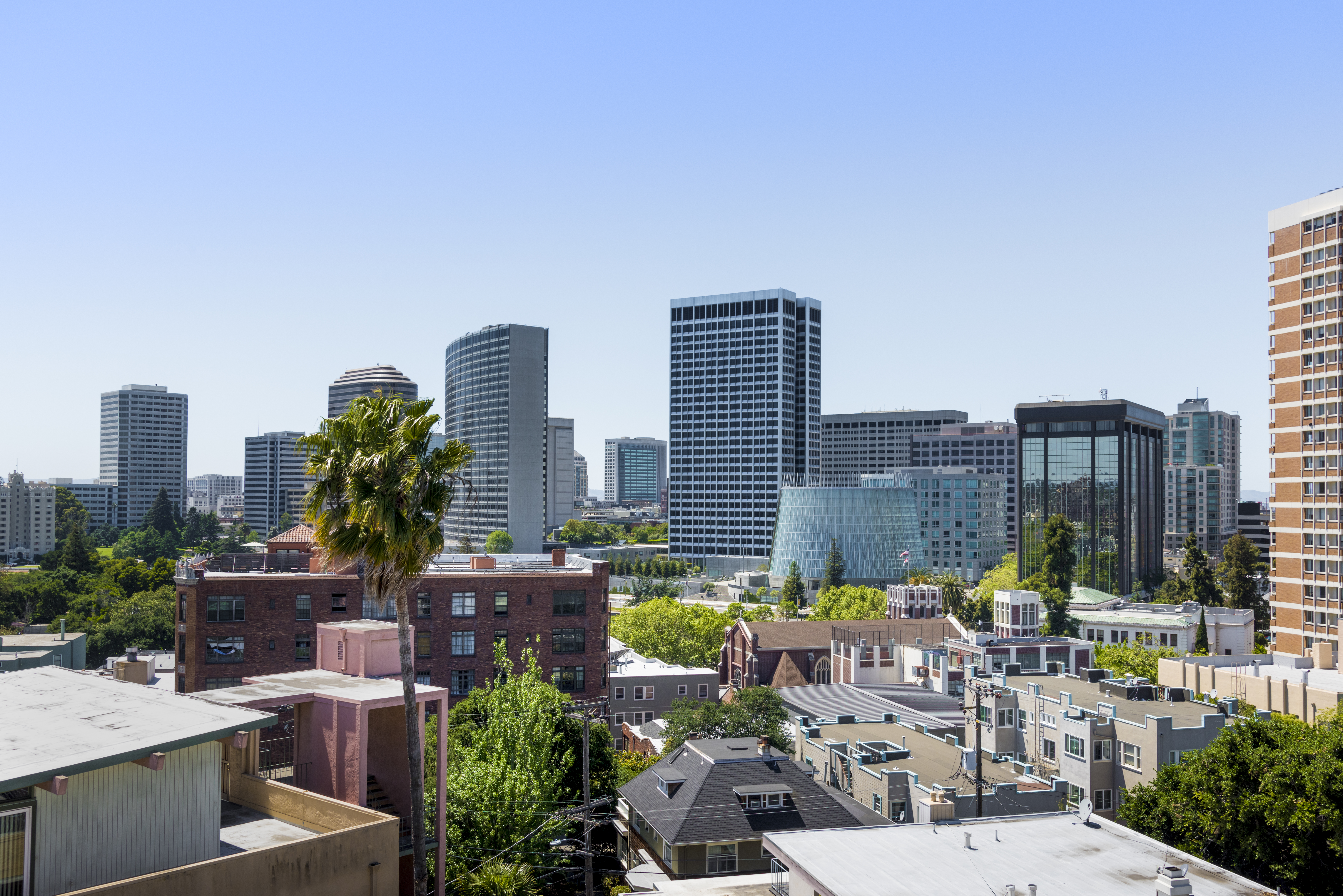 Oakland Skyline , Day and Night series