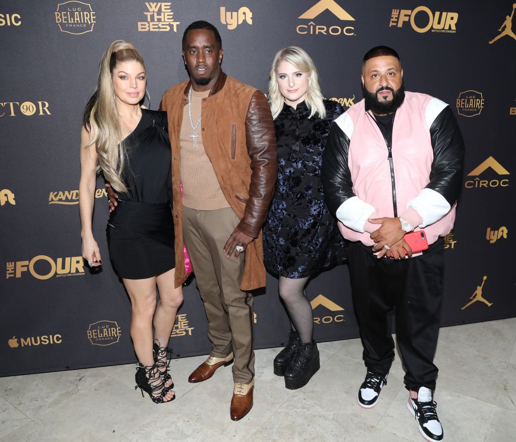 The Four Cast Sean 'Diddy' Combs, Fergie and Meghan Trainor Host DJ Khaled's Birthday Presented by CIROC and Fox in Beverly Hills