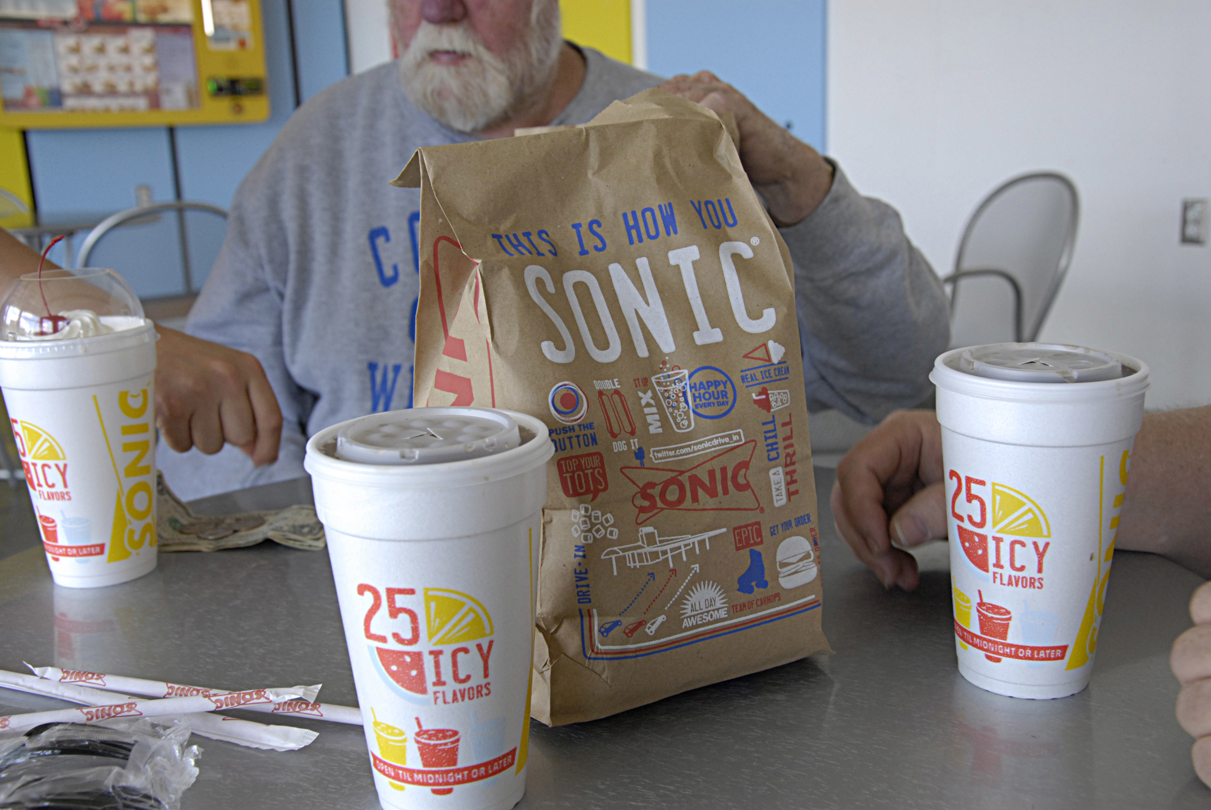 Sonic drive food