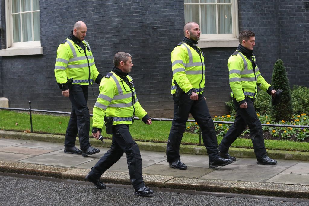 Police bike riders