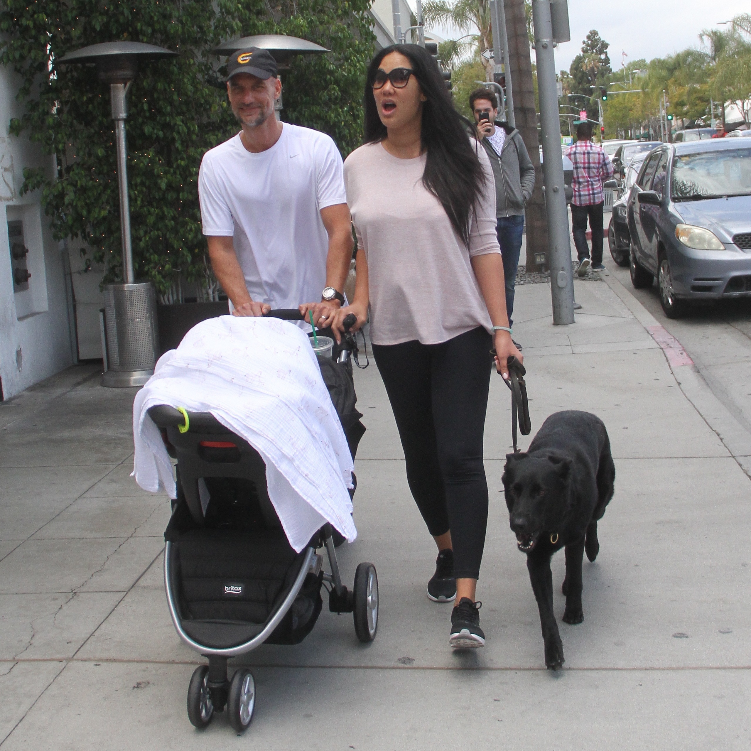 Kimora Lee Simmons spotted out with her family in Beverly Hills