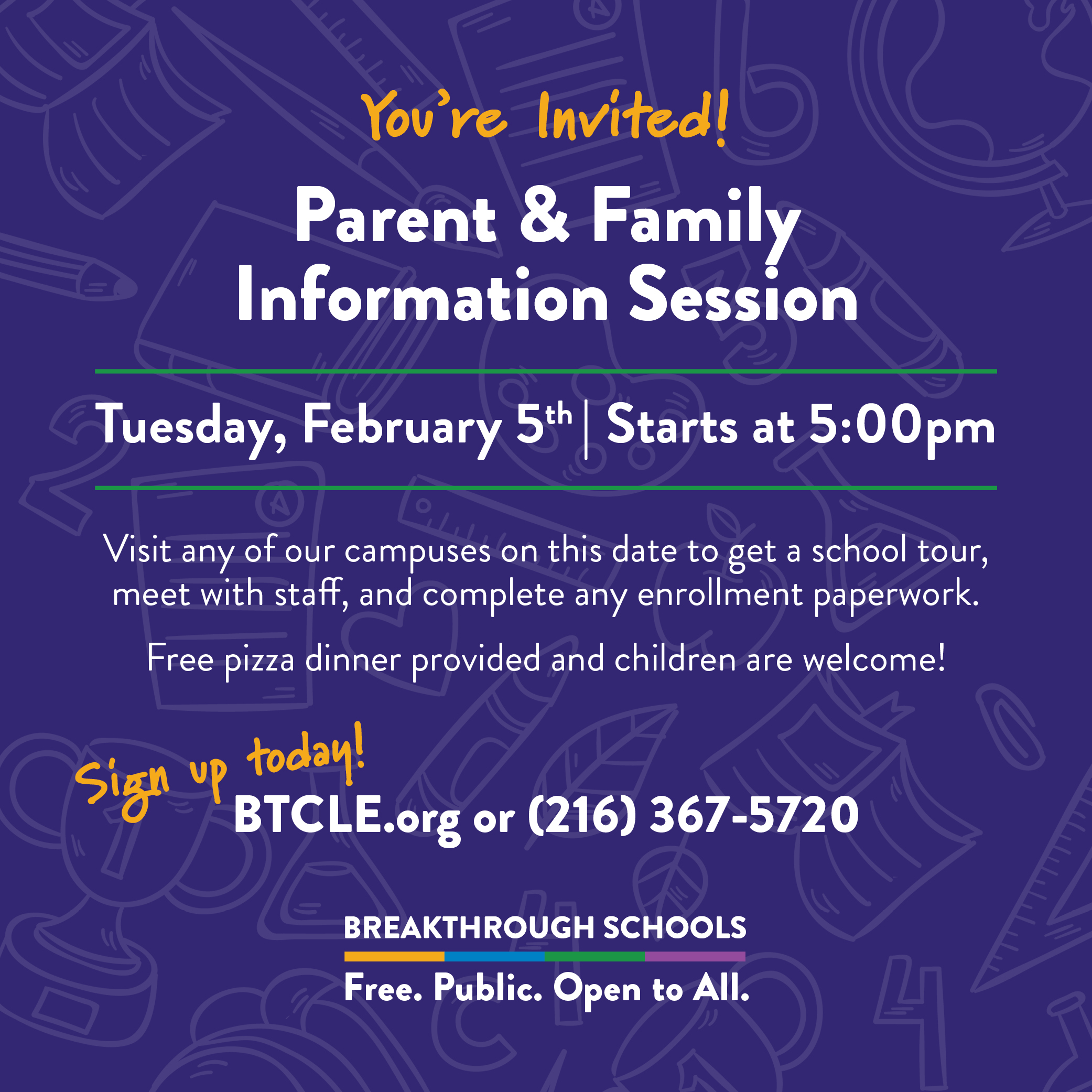 Breakthrough School Open House