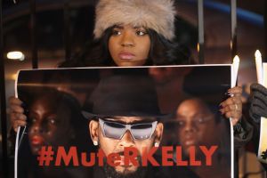 Protestors Rally In Support Of Sex Abuse Survivors At R Kelly's Chicago Studios