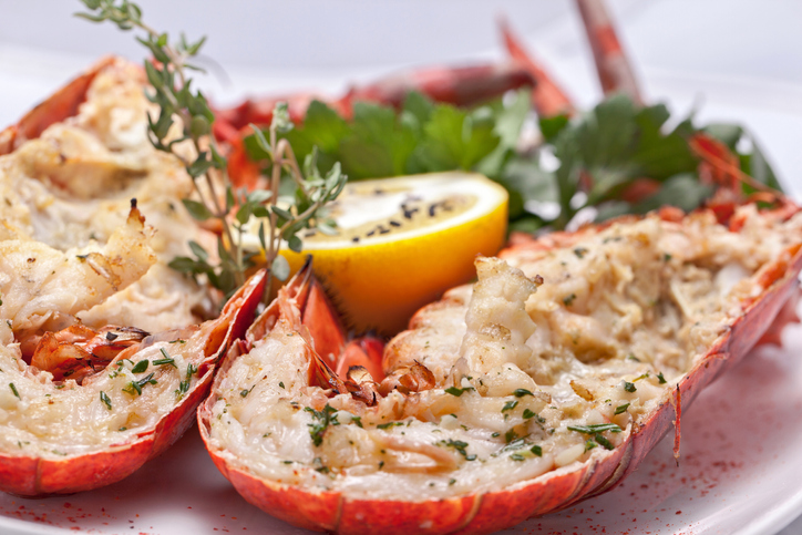 Tasty lobster