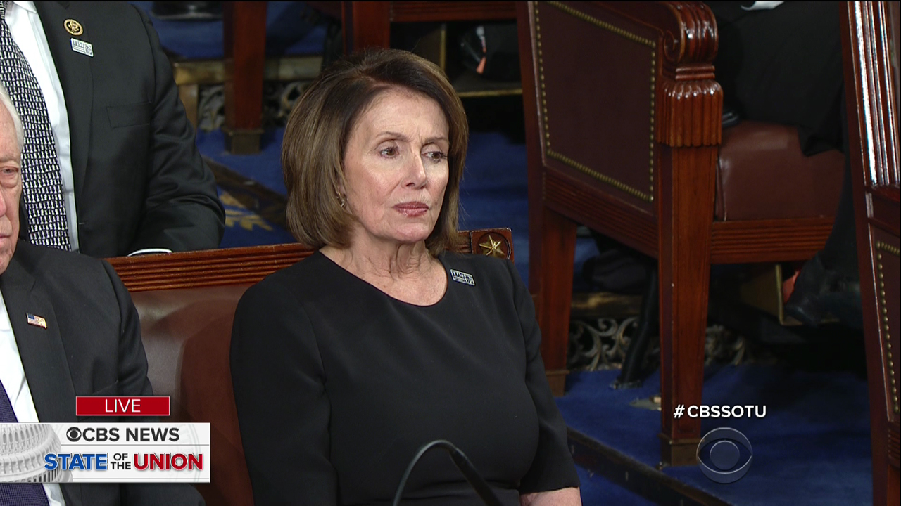 The State of the Union as seen on CBS.