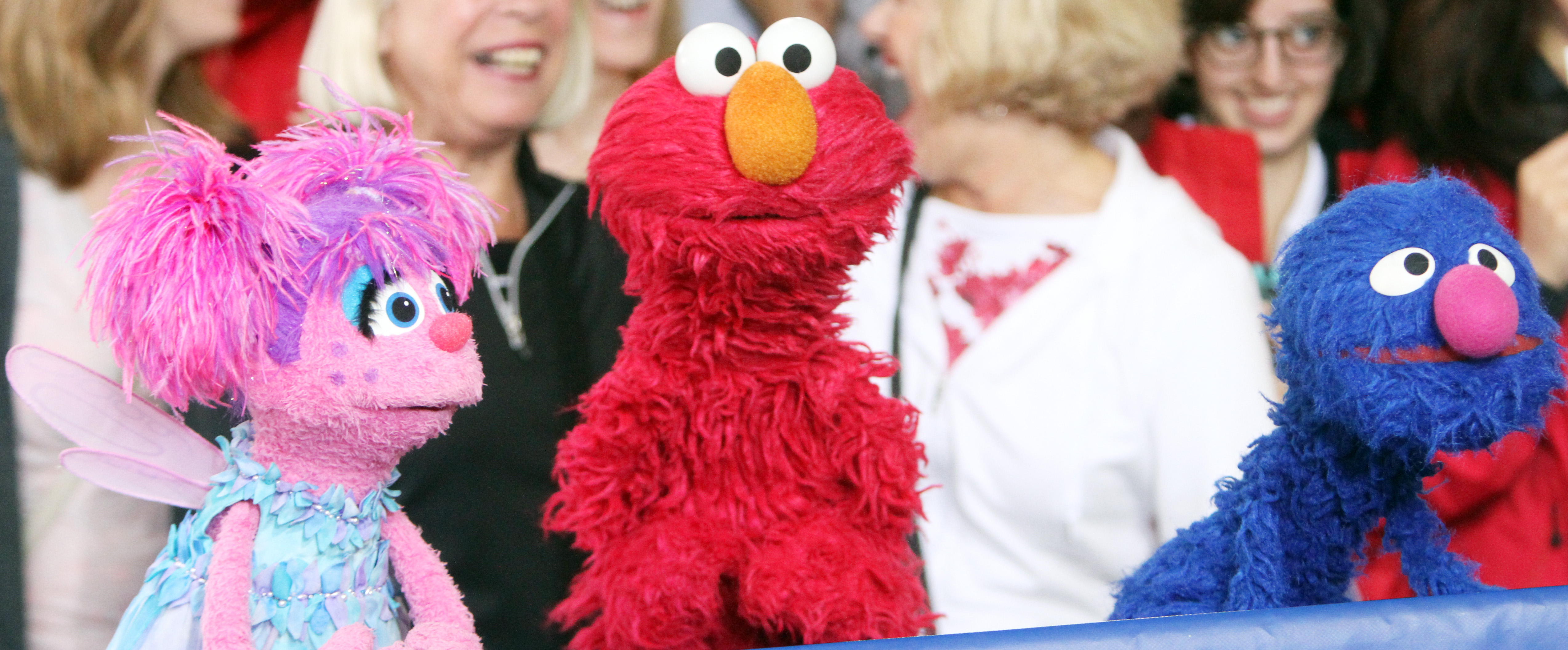 Rob Marciano is joined by Sesame Street characters Good Morning America
