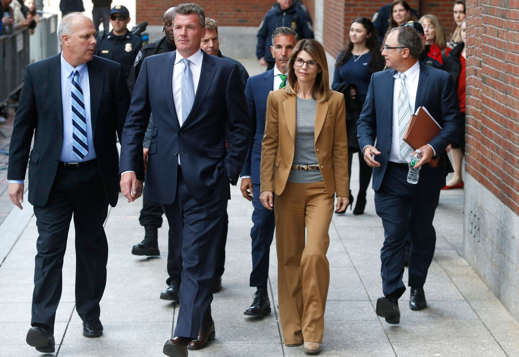 Felicity Huffman, Lori Loughlin Arrive At Boston Court For College Cheating Case