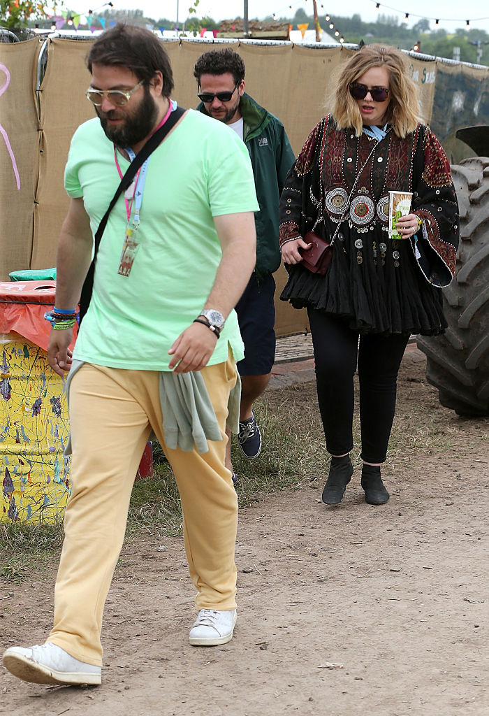 Glastonbury Festival 2015 - Celebrity Sightings