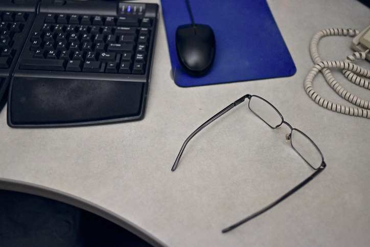 government office desktop