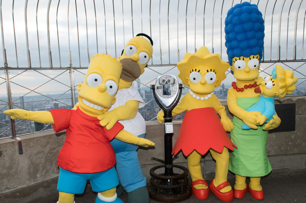 Empire State Building Celebrates 30th Anniversary Of "The Simpsons"