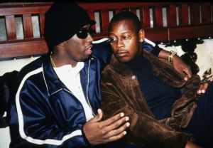 Andre Harrell Relaxes In A Nightclub
