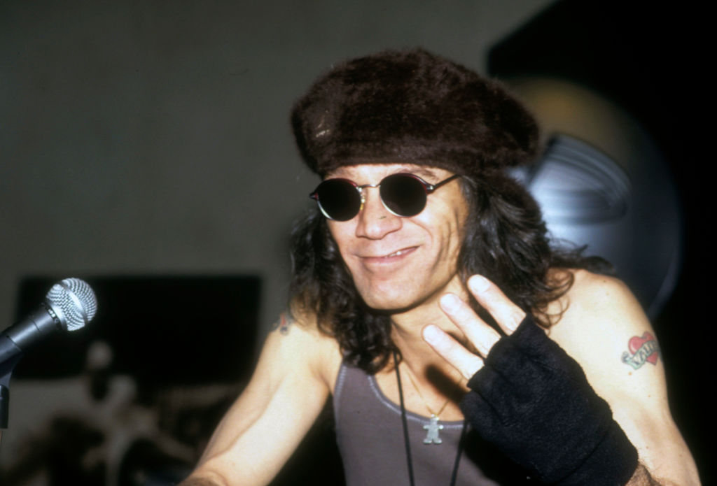 Van Halen Appears At The Virgin Megastore In Times Square