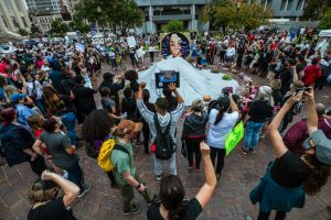 Demonstrators March In Louisville Demanding Justice For Breonna Taylor