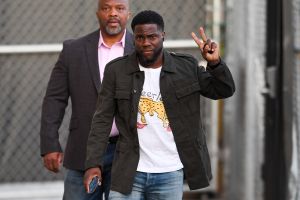 Kevin Hart Arrives to Jimmy Kimmel