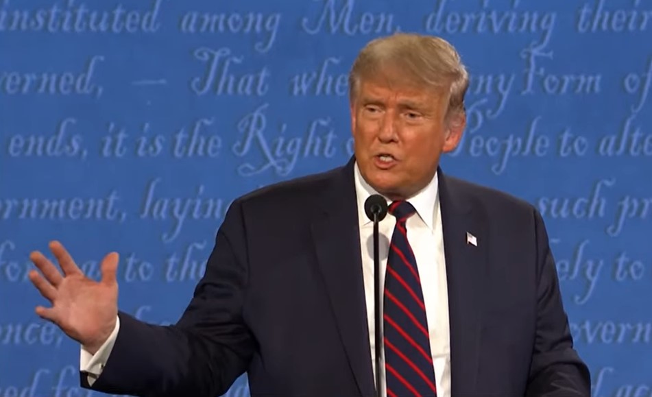 Donald Trump vs Joe Biden in first presidential debate