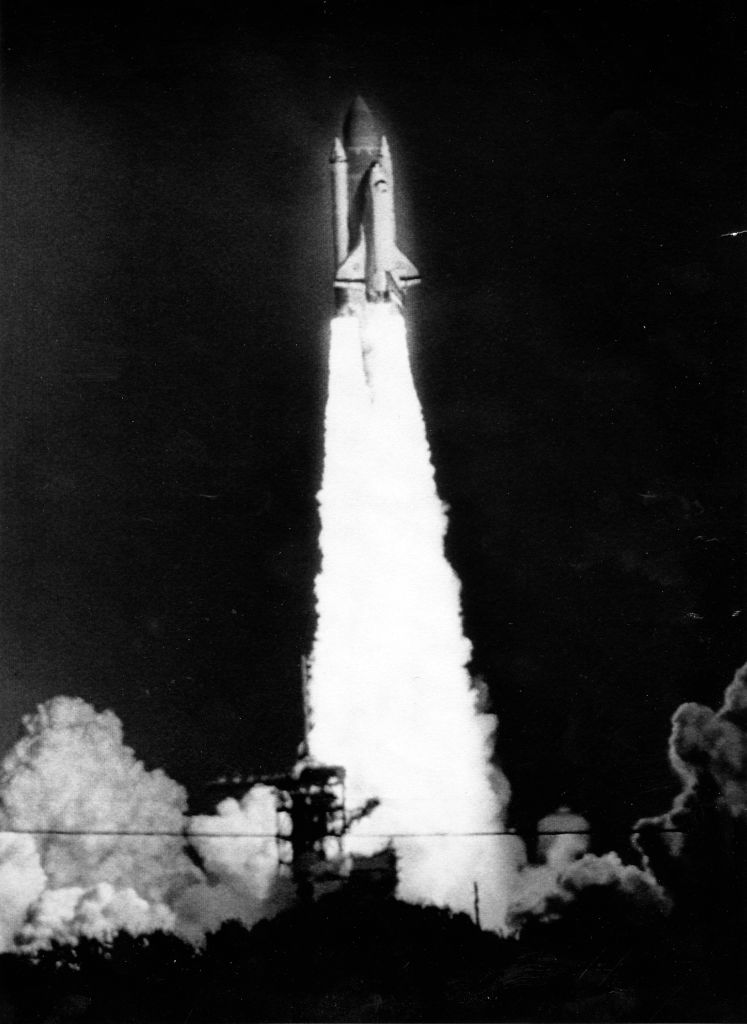 Space Shuttle Challenger Explodes