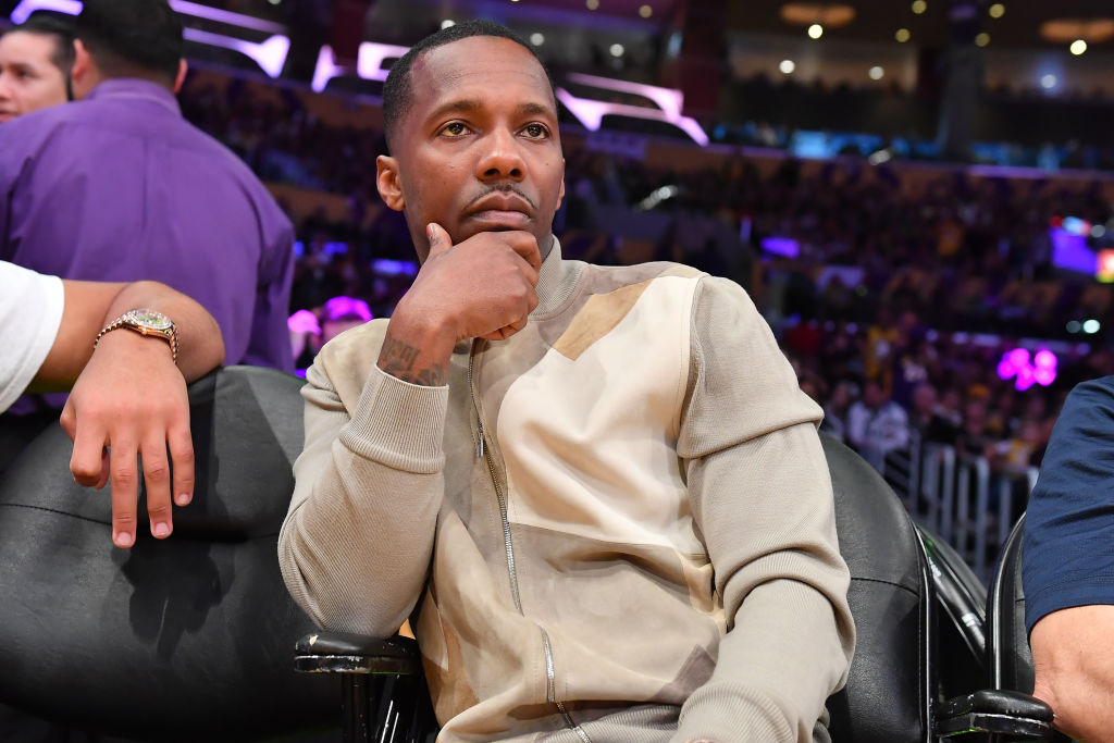Celebrities At The Los Angeles Lakers Game