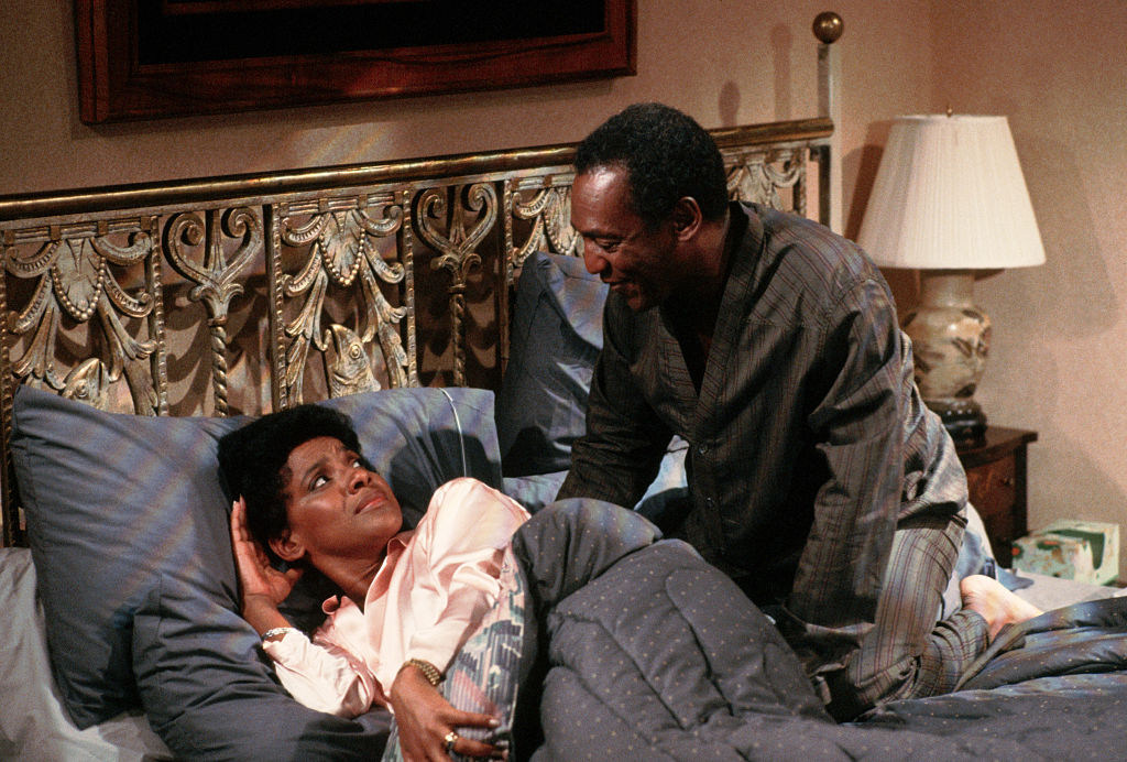 On the Set of the "Cosby Show"