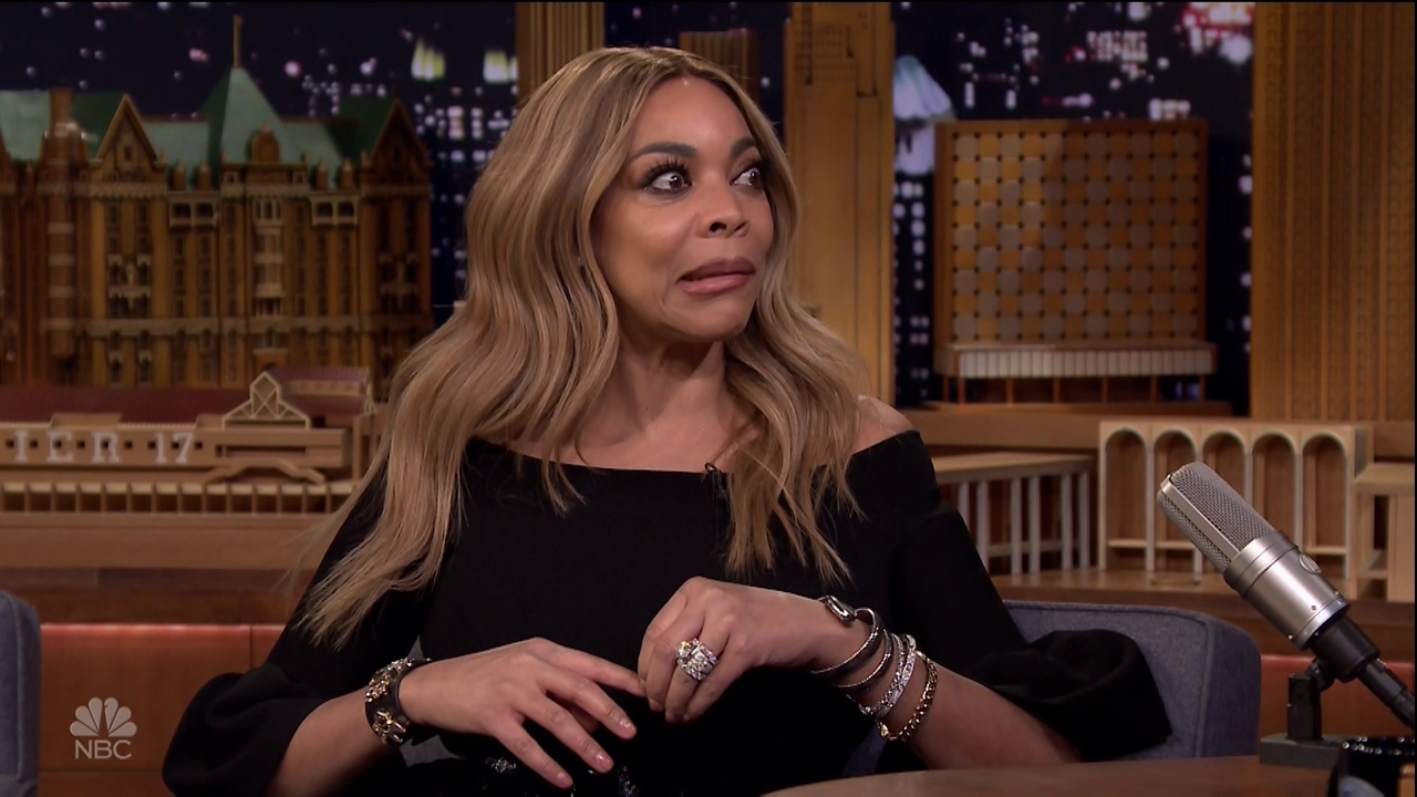Wendy Williams during an appearance on NBC's 'The Tonight Show Starring Jimmy Fallon.'