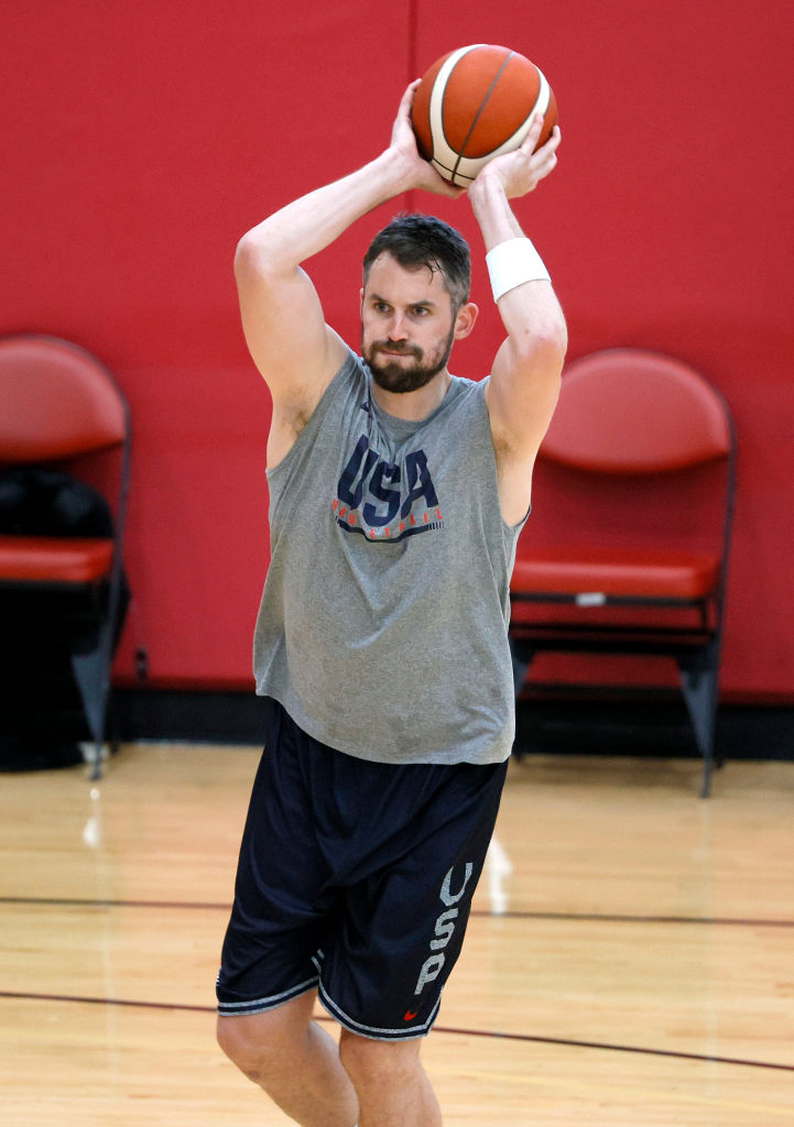 Team USA Basketball Training Session