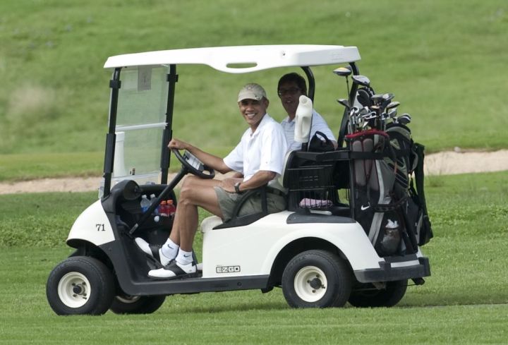 Golfing In Hawaii
