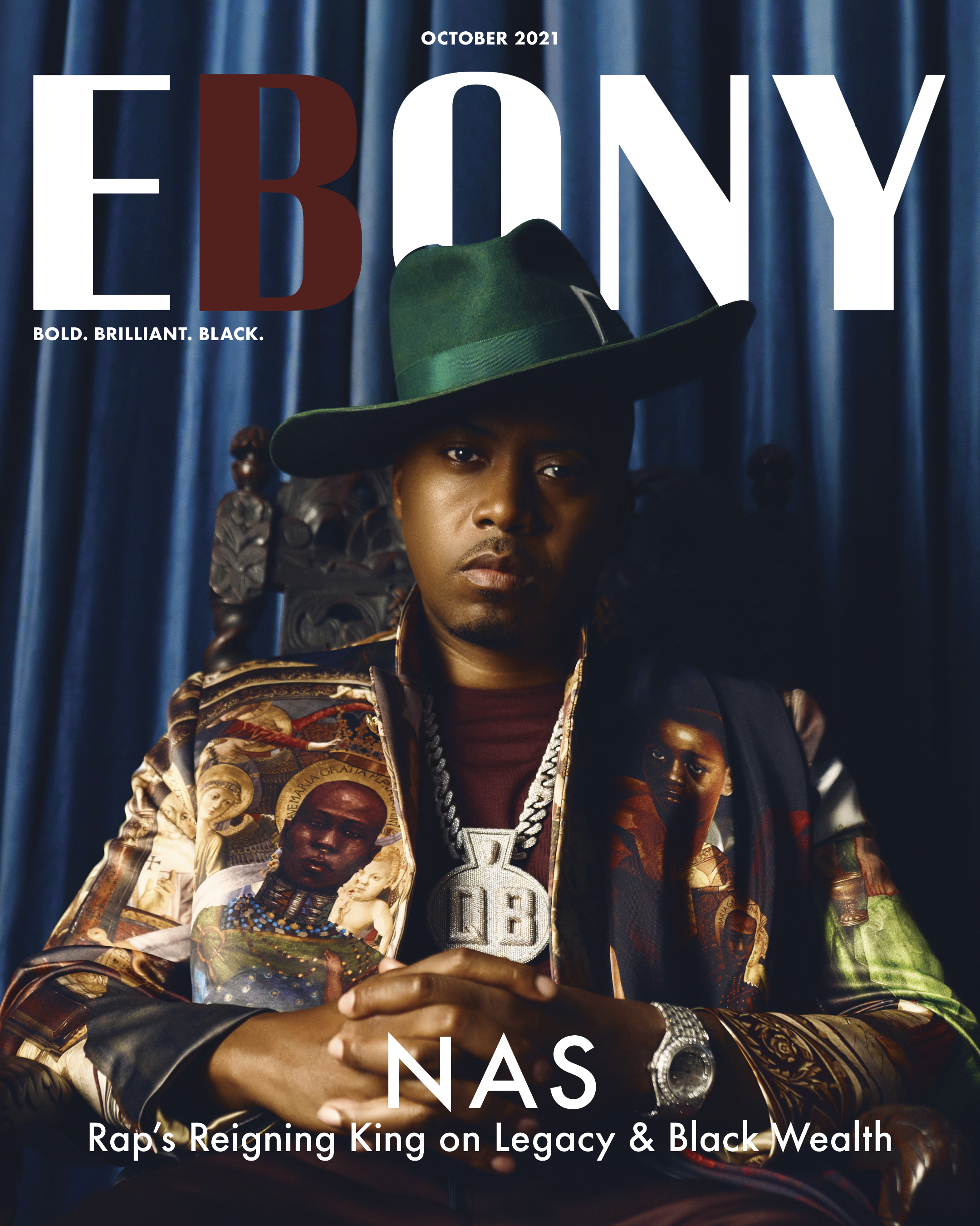 Nas x Ebony Magazine