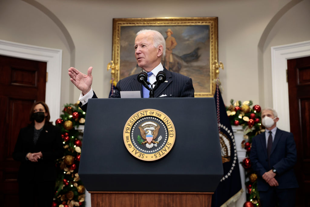 President Biden Provides Update On Omicron Coronavirus Variant
