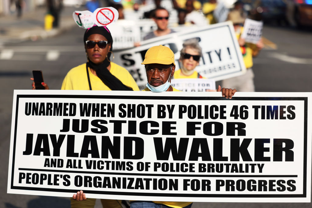 March And Rally Demanding Justice For Jayland Walker Held In Newark