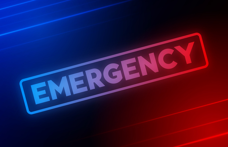 Emergency Alert Background