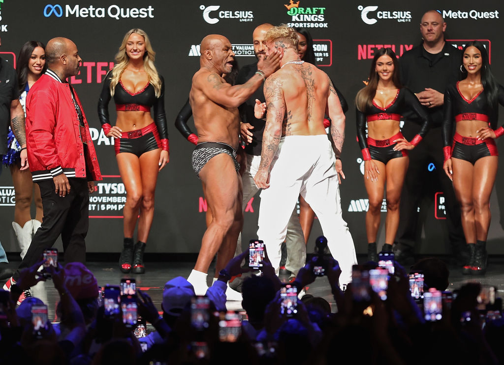 Mike Tyson v Jake Paul - Weigh-in