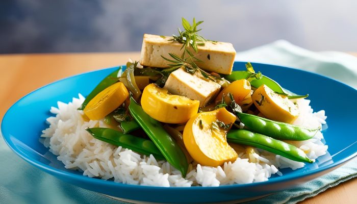 Vegetable Stir-Fry with Tofu